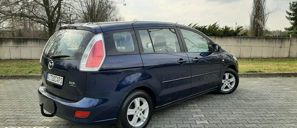 Mazda 5 cena 15400 przebieg: 211000, rok produkcji 2008 z Tuczno małe 562